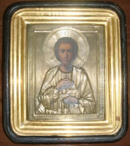 Cв.Великомученник Пантелеймон (латунь)
