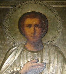 Cв.Великомученник Пантелеймон (латунь)