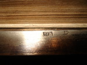 Евангелие в серебряном окладе.