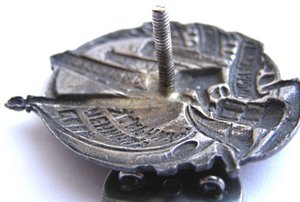 Х лет Союза Горнорабочих, 1930г., серебро