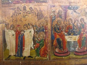 икон Воскресение Христово с двенадцатью праздниками.