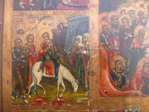 икон Воскресение Христово с двенадцатью праздниками.
