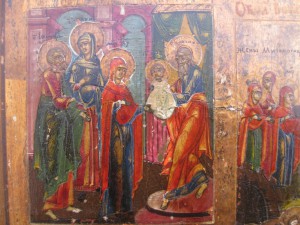 икон Воскресение Христово с двенадцатью праздниками.