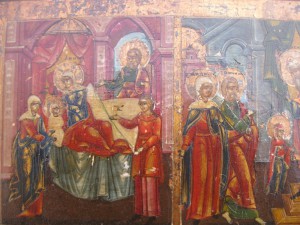 икон Воскресение Христово с двенадцатью праздниками.