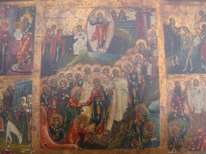 икон Воскресение Христово с двенадцатью праздниками.