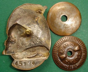 Почетному железнодорожнику №45114