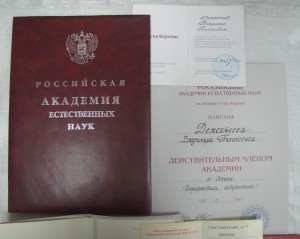 Заслуженный работник высшей школы (Русские ремесла) на доке