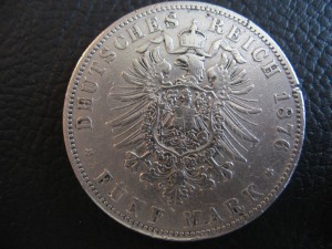 Бронзовый футляр 1871 год.