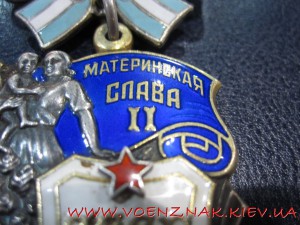 Орден "Материнская Слава" 2й ст.