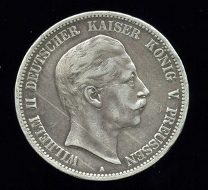 5 марок Пруссия 1894