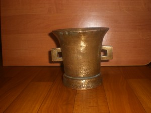 Ступка ушастая старинная до 1917 г.