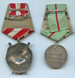 БКЗ 167 954 и Партизан 1 степени на летчика АДД.