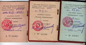 Материнская сл 3 с медалями 1 и 2 ст с документом