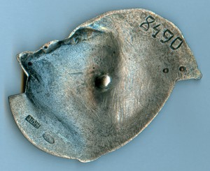 ПЖД серебрянный № 8490