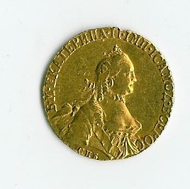 5 рублей 1764 год
