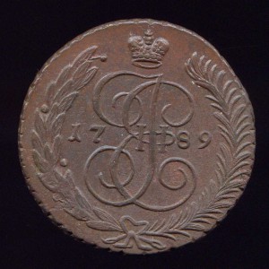 5 КОПЕЕК 1789-1794 АМ. 6 шт.