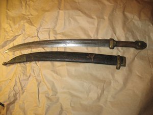 сабля и бебут, оба предмета оригиналы?