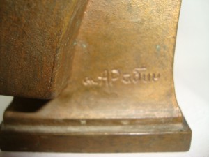 Ленин бюст 1959г. ск. А Рабин