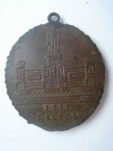 жетон- открытия памятнику Александру 2 в Киеве