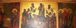 Богоматерь из Деисусного чина,43х35 см.