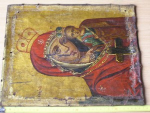 Казанская.по холсту