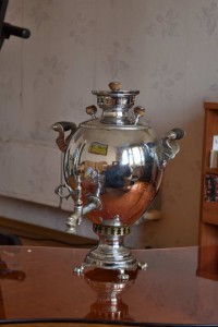 Самовар в форме яйца