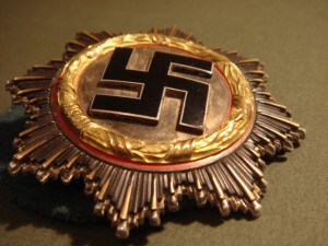 Немецкий Золотой Крест - клеймо "20" (облегченный вариант)