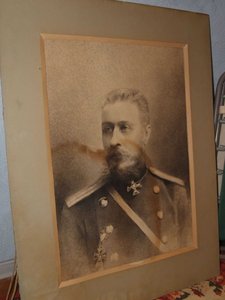 Рисунок «Портрет русского офицера»,  Россия, 1901 год.