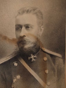 Рисунок «Портрет русского офицера»,  Россия, 1901 год.