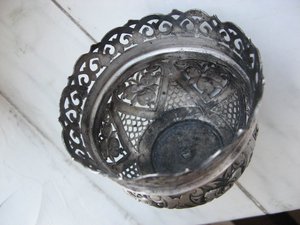 Серебрянная лампадка. 84*