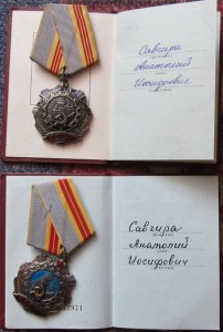 Трудовая слава 2 и 3 ст.