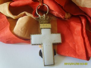 ИСПАНИЯ ОРДЕН ЗА МОРСКИЕ ЗАСЛУГИ СЕРЕБРО С ЛЕНТОЙ