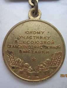 Юному участнику ВСХВ