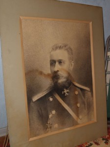 Рисунок «Портрет русского офицера», Россия, 1901 год.