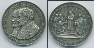 KURFUERST IOACHIM II 1539. KOENIG FRIEDRICH WILHELM III 1839