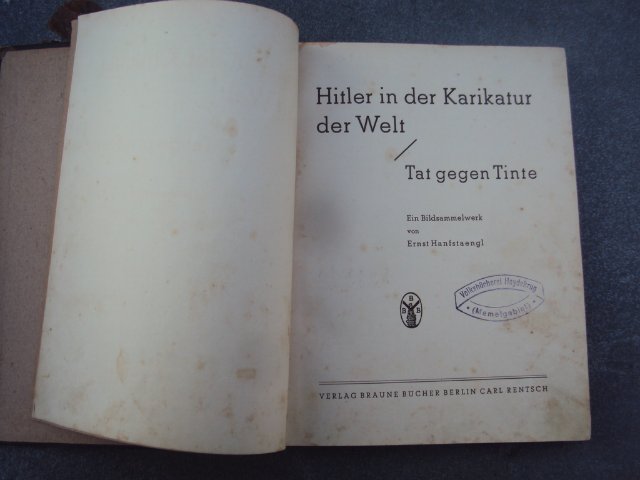 гитлер в карикатурах 1933 Г.