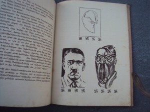 гитлер в карикатурах 1933 Г.