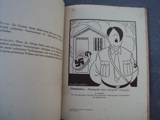 гитлер в карикатурах 1933 Г.