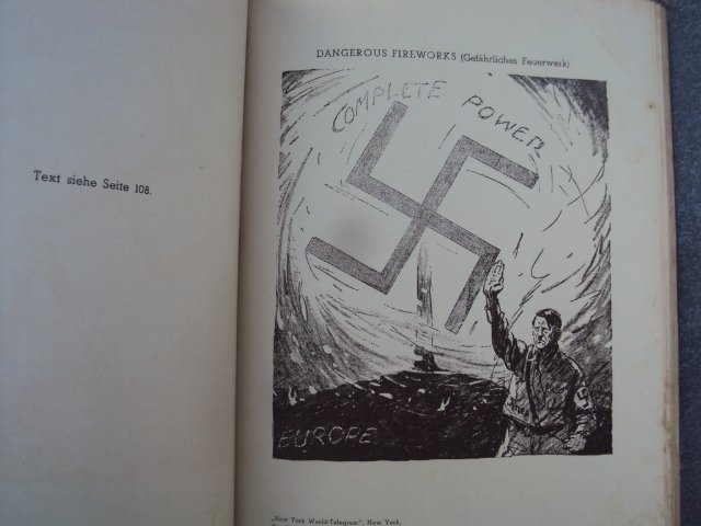 гитлер в карикатурах 1933 Г.