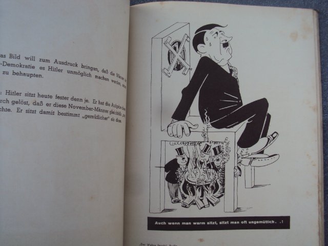 гитлер в карикатурах 1933 Г.