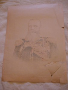 Литография 1914г. "Н.И.Иванов командующий Киев.воен.округом"