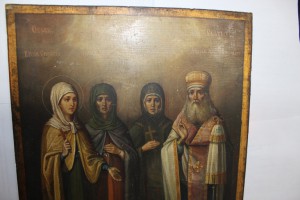 продам икону 36*28 см."Избранные святые "Андрей, Анна и др.