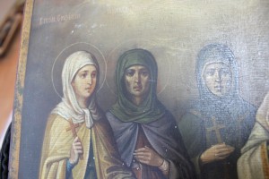 продам икону 36*28 см."Избранные святые "Андрей, Анна и др.