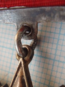 ОВ ІІ ст. подвесная, заколка, № 3672