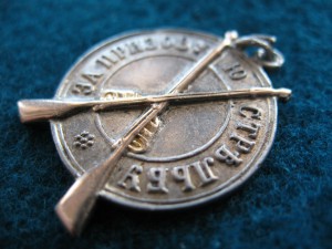 Жетон за призовую стрельбу.Серебро.Золото.