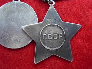 Слава боевая 3 ст № 10 *** и две Отваги  на старшину ...