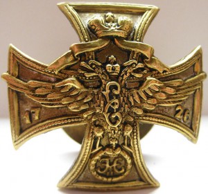 Знак Лейб-гвардии Санкт-Петербургского полка.