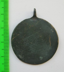 Иконка круглой формы св. Георгий XII-XIIIвв.