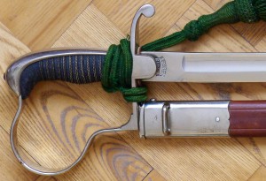 Сабля швейцарская полицейская