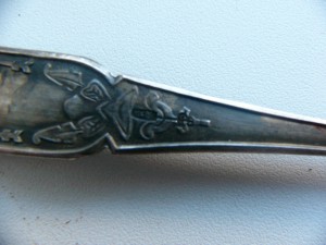 Чайная ложка  916 проба